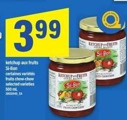 Ketchup aux fruits Si-Bon