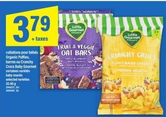 Little Gourmet Organic Baby Snacks