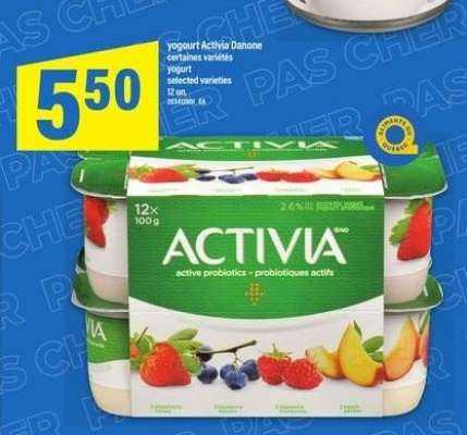 yogurt Activia Danone