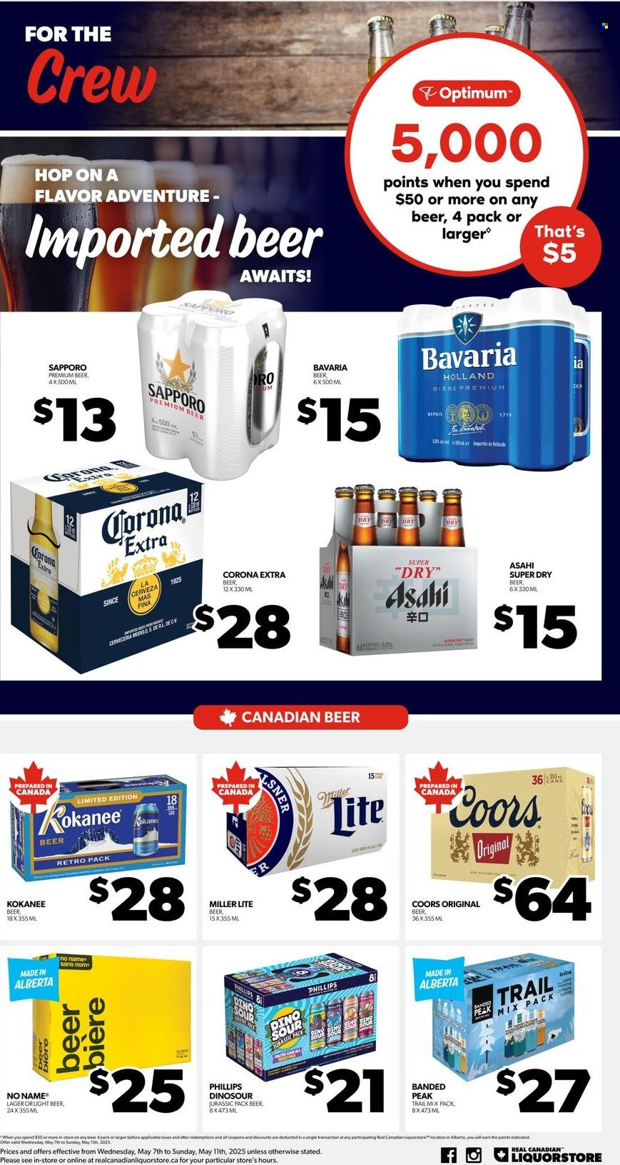 Real Canadian Liquorstore flyer  - May 07, 2025 - May 11, 2025.