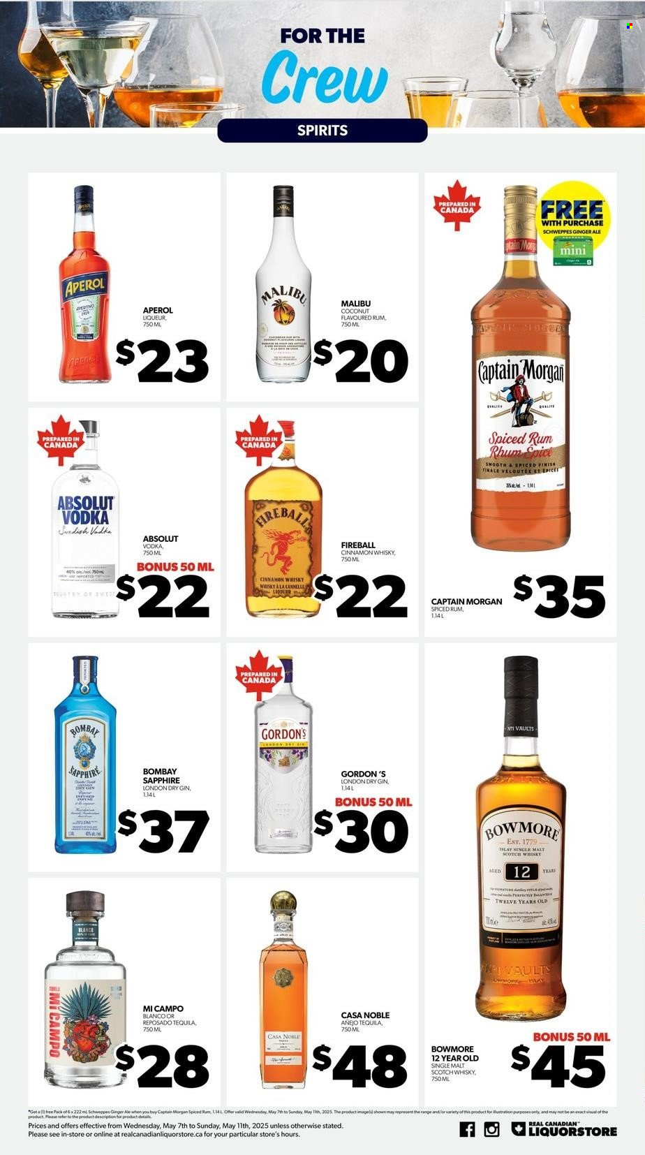 Real Canadian Liquorstore flyer  - May 07, 2025 - May 11, 2025.