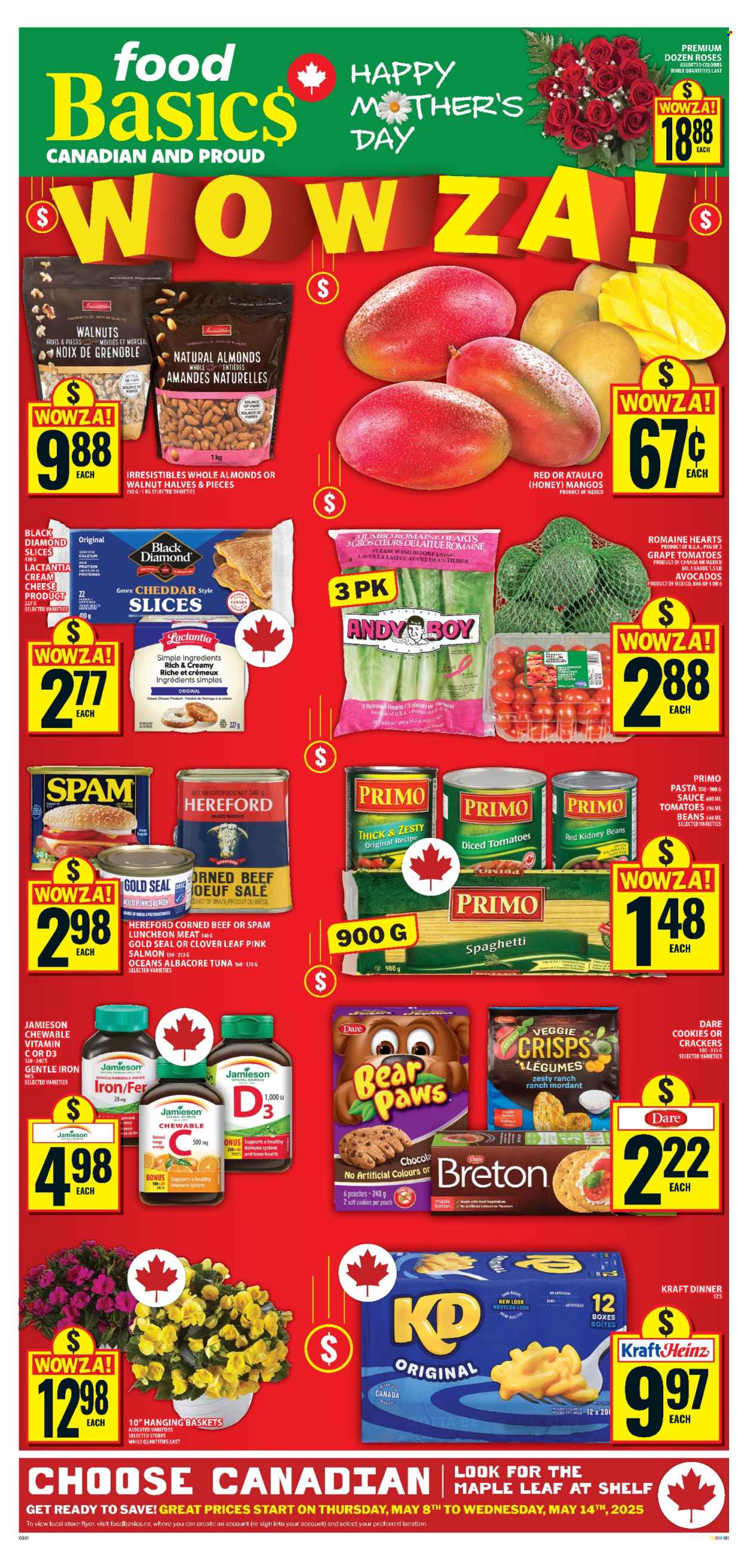 Food Basics flyer  - May 08, 2025 - May 14, 2025.