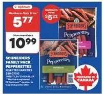 Schneiders Family Pack Pepperettes