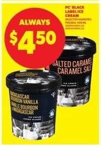 PC Black Label Ice Cream