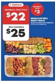 Grab & Go Deli Party Trays
