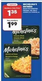 MICHELINA’S ENTRÉES