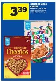 General Mills Cereal