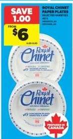 Royal Chinet Paper Plates