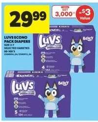 Luvs Econo Pack Diapers