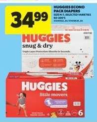 Huggies Econo Pack Diapers