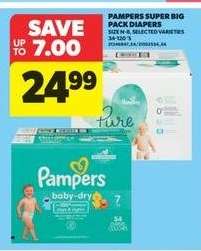 Pampers Super Big Pack Diapers