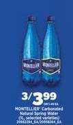 Montellier Carbonated Natural Spring Water