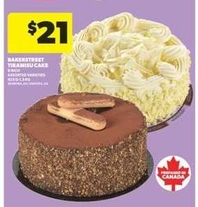 Bakerstreet Tiramisu Cake