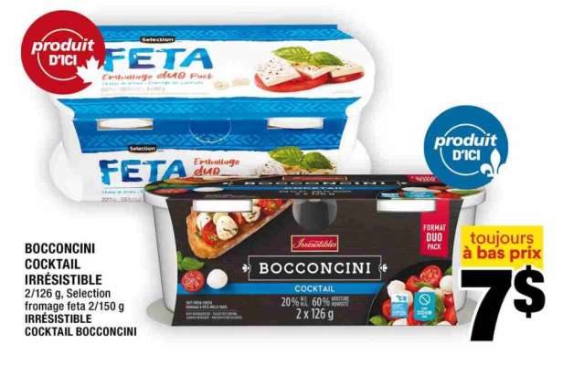 BOCCONCINI COCKTAIL IRRÉSISTIBLE