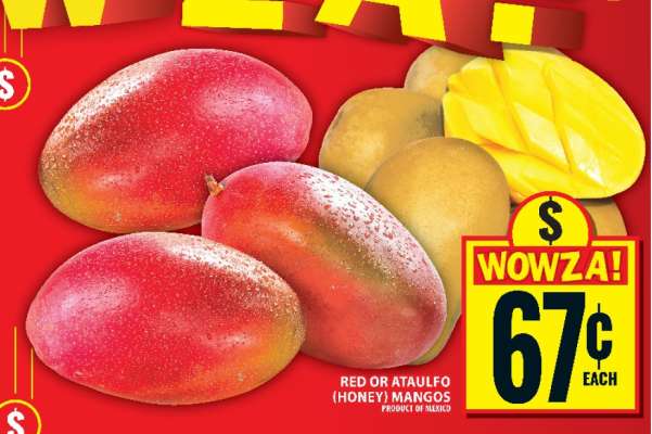 Red or Ataulfo (Honey) Mangos