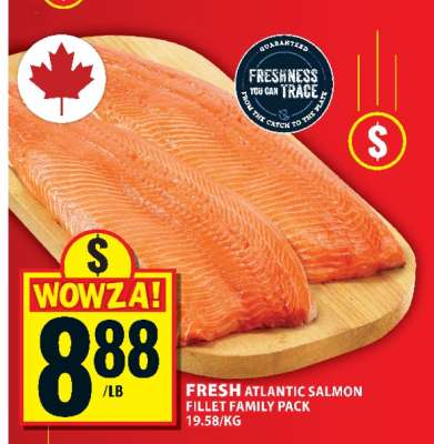 FRESH ATLANTIC SALMON FILLET FAMILY PACK