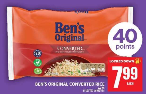 BEN’S ORIGINAL CONVERTED RICE