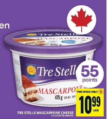 TRE STELLE MASCARPONE CHEESE