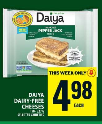 Daiya Dairy Free Cheeses