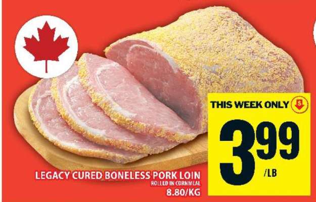 LEGACY CURED BONELESS PORK LOIN