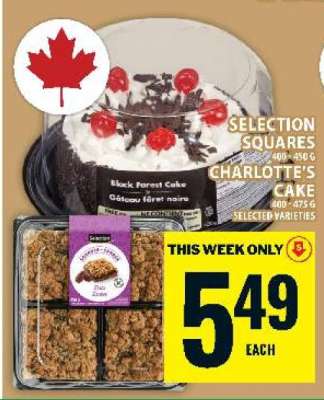 Selection Squares / Charlotte's Cake