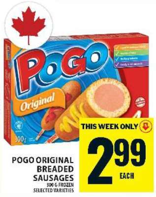POGO ORIGINAL BREADED SAUSAGES