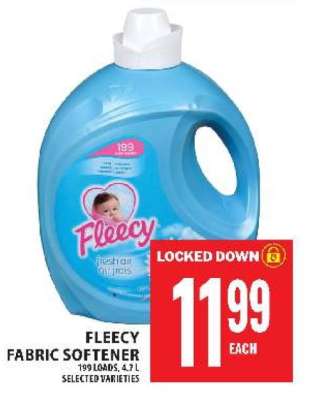 FLEECY FABRIC SOFTENER