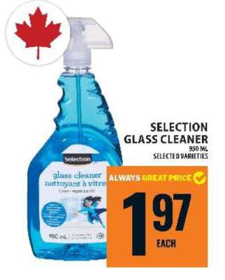 SELECTION GLASS CLEANER