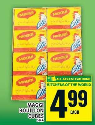MAGGI BOUILLON CUBES