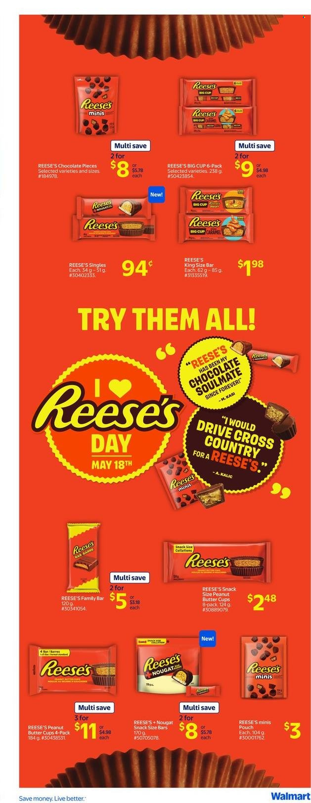Walmart flyer  - May 08, 2025 - May 14, 2025.