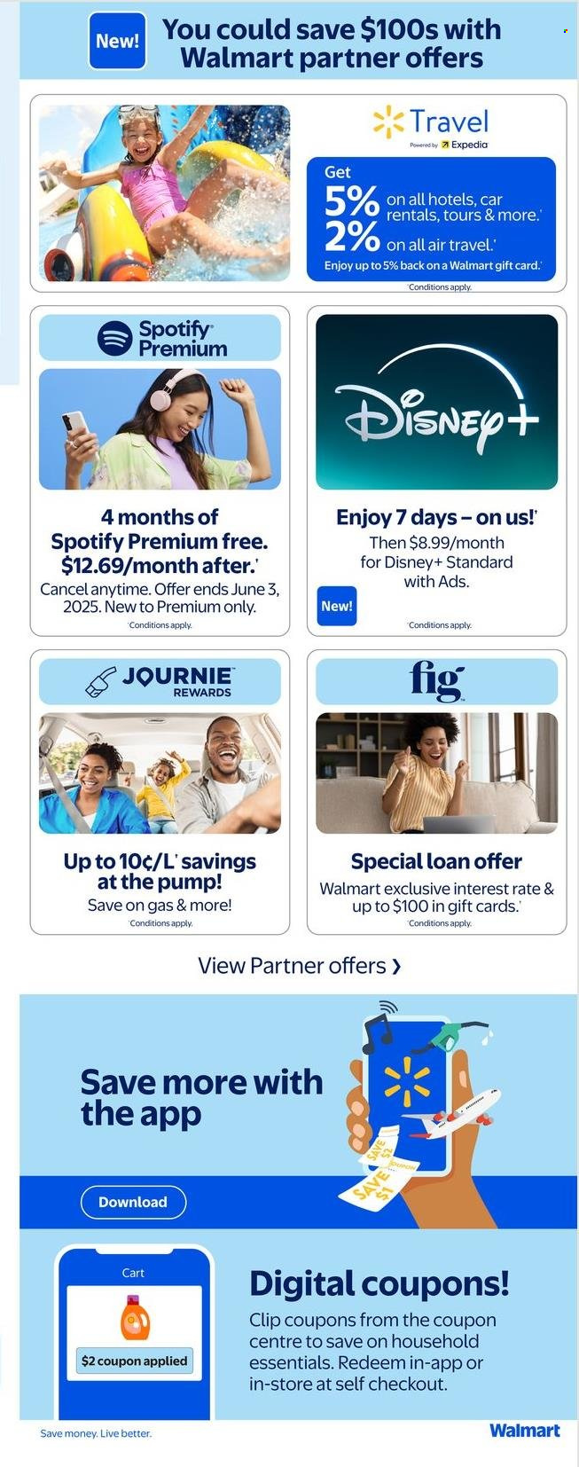 Walmart flyer  - May 08, 2025 - May 14, 2025.