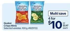 Quaker Crispy Minis