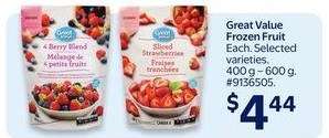 Great Value Frozen Fruit
