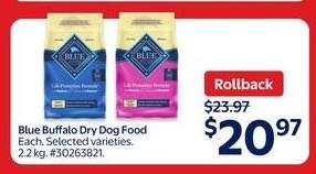 Blue Buffalo Dry Dog Food