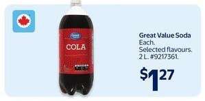 Great Value Soda