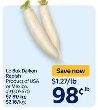 Lo Bok Daikon Radish