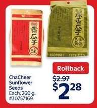 ChaCheer Sunflower Seeds