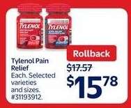 Tylenol Pain Relief