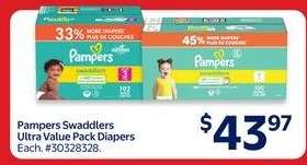 Pampers Swaddlers Ultra Value Pack Diapers