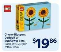 Cherry Blossom, Daffodil or Sunflower Sets