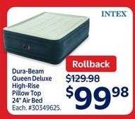 Dura-Beam Queen Deluxe High-Rise Pillow Top 24" Air Bed