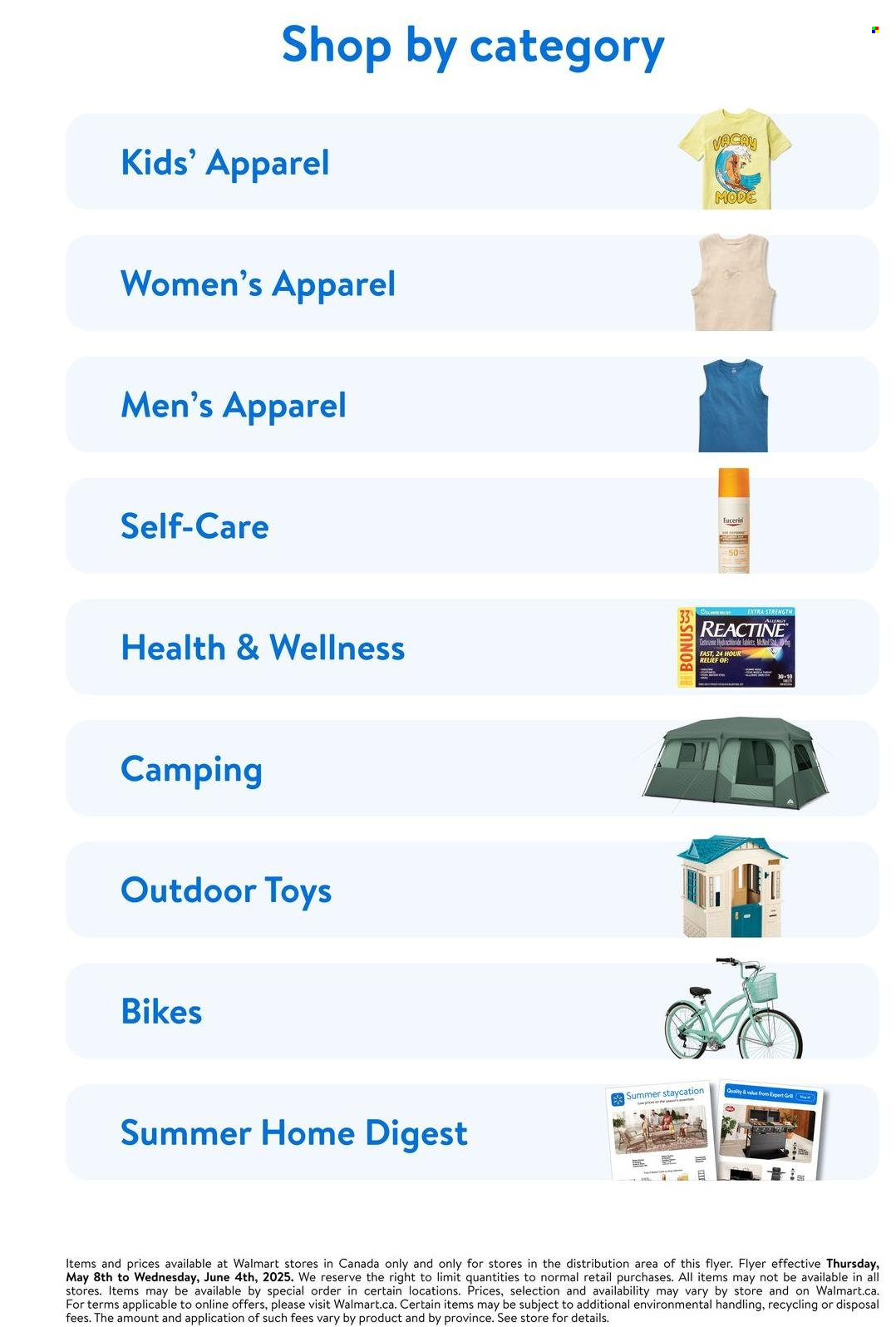 Walmart flyer  - May 08, 2025 - June 04, 2025.