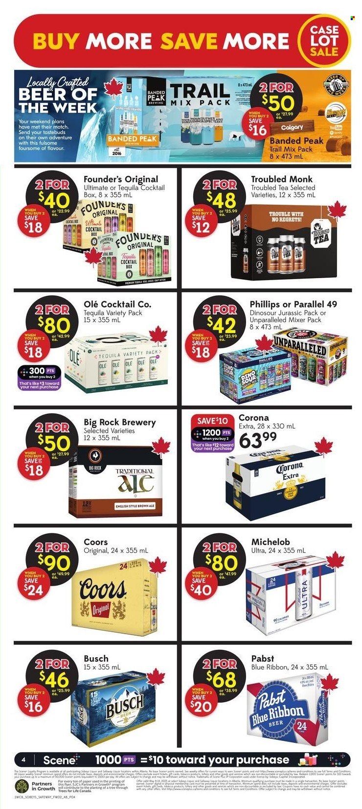 Sobeys Liquor flyer  - May 08, 2025 - May 14, 2025.