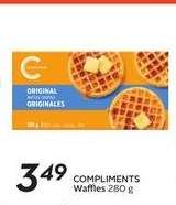 COMPLIMENTS Waffles 280 g