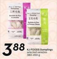 KJ FOODS Dumplings