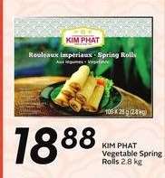 KIM PHAT Vegetable Spring Rolls