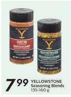 YELLOWSTONE Seasoning Blends