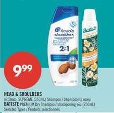 HEAD & SHOULDERS