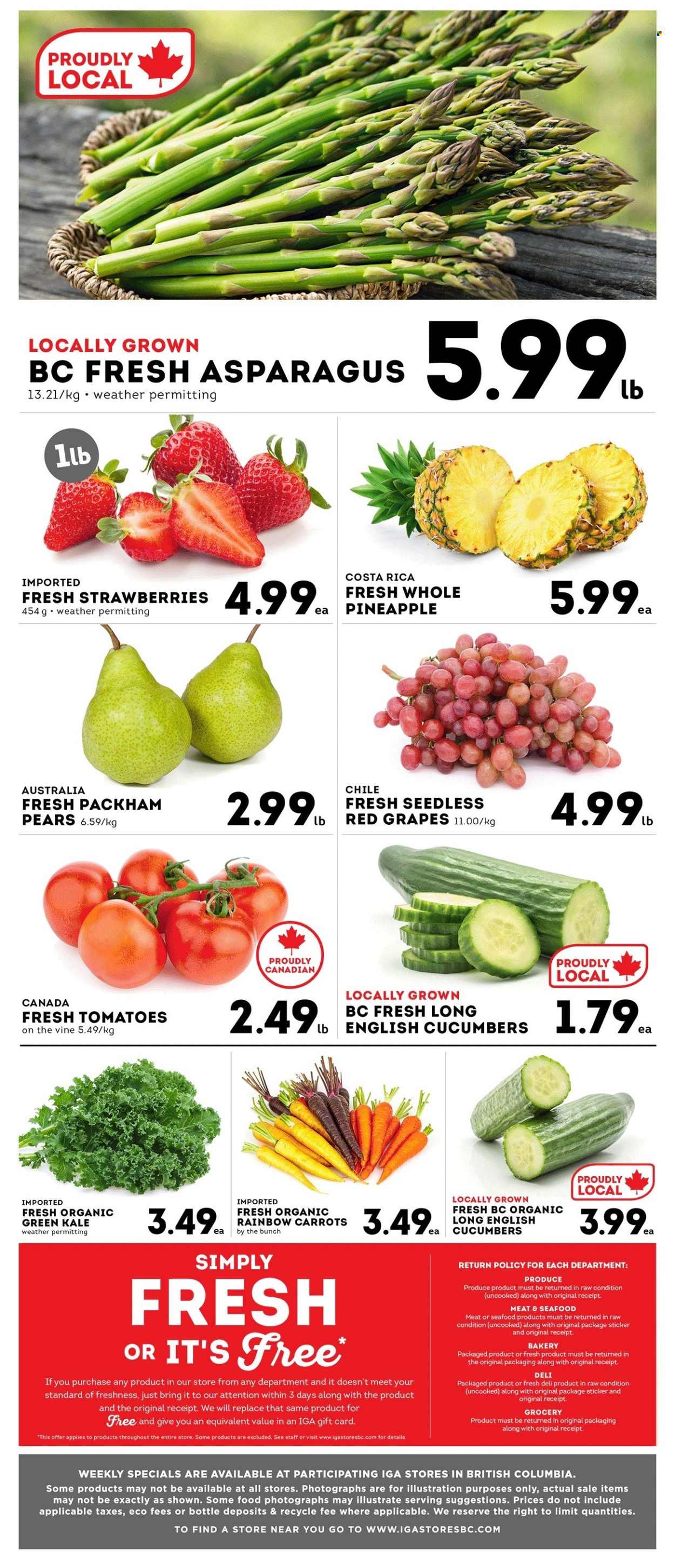 IGA Simple Goodness flyer  - May 09, 2025 - May 15, 2025.