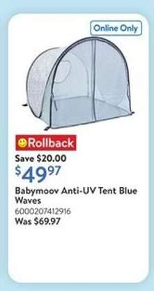 Babymoov Anti-UV Tent Blue Waves